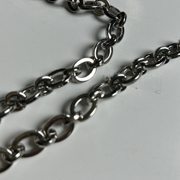 LS 5th style in the DIY collection of necklaces. 4 chains silver plated rhodium - Picture 6 of 14
